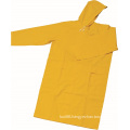 PVC/Polyester Workwear Rain Coat Fashion Design Waterproof